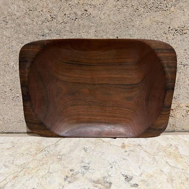 Mid-Century Modern Sculptural Wood Bowl by Alexandre Noll, Organic Form, 1960s Mid Century Mod For Sale - Image 3 of 8