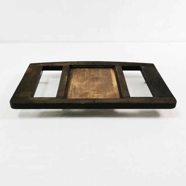 Art Deco Wall Hanger with Mirror, Denmark, 1930s For Sale - Image 9 of 12