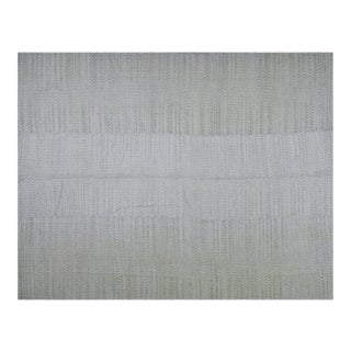 Vintage Turkish Anatolian Hand Made Natural Color Modern Kilim,7'8"x8'9" For Sale