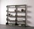 Industrial Industrial Bookcase in Iron, 1960s For Sale - Image 3 of 13