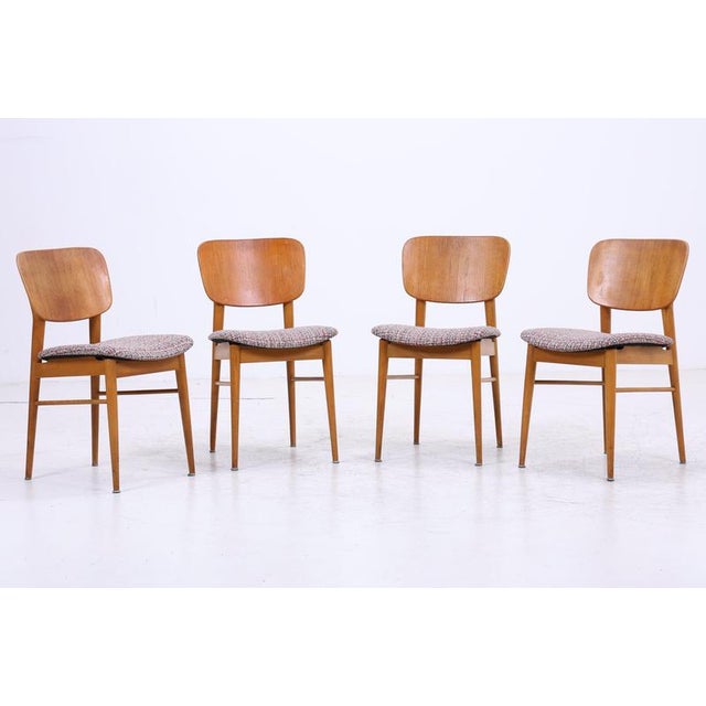 Vintage Teak Chairs, 1960s, Set of 4 For Sale - Image 3 of 16