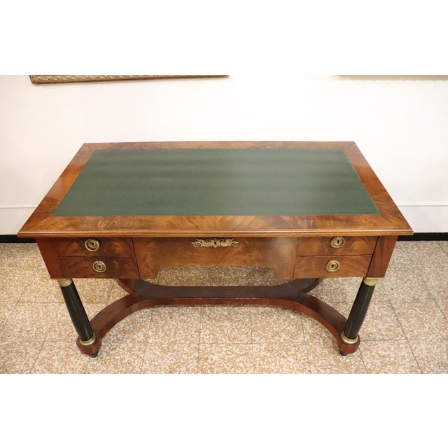 Early 20th Century Wooden Writing Desk For Sale - Image 13 of 18