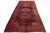 Handmade Vintage Shiraz Pink Wool Rug With Geometric Design For Sale - Image 4 of 9