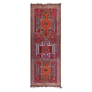 Doris Leslie Blau Vintage Turkish Kilim Rug For Sale