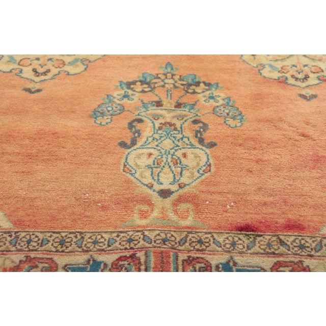 Vintage Persian Tabriz Rug, 04'00 X 07'07 For Sale - Image 9 of 10