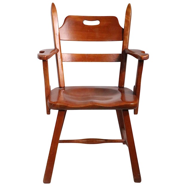 Set of Six Herman DeVries Cushman Colonial Dining Chairs With Early Metal Tag For Sale - Image 16 of 17
