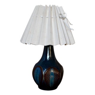 Danish Table Lamp in Ceramic from Søholm Stentøj, 1960s For Sale