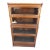 Antique English Oak Stacking Lawyers Bookcase For Sale