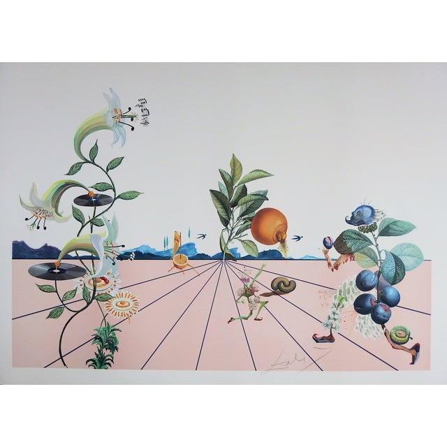 Salvador Dali, Flordali, 1981, Lithograph For Sale