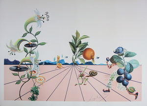 Salvador Dali, Flordali, 1981, Lithograph