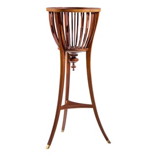 Baker Furniture Historic Charleston Collection Mahogany Planter For Sale