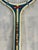 Vintage C1970s Garcia Xl-200 White and Blue Wooden Tennis Racket For Sale - Image 4 of 12