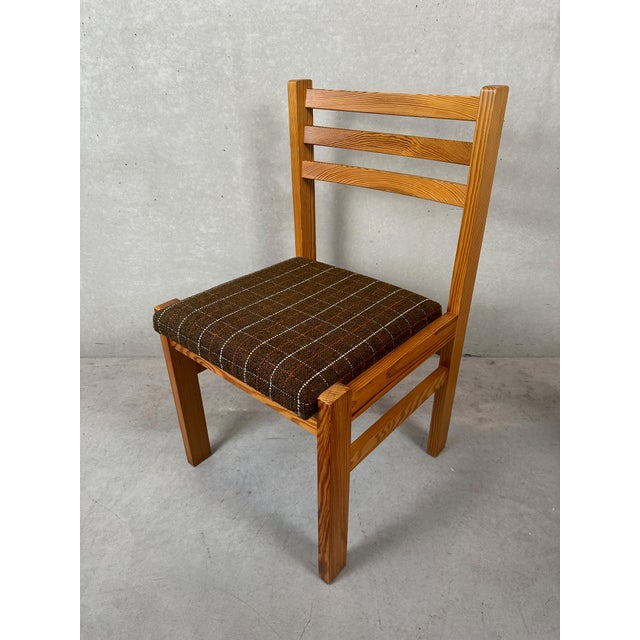 Brown Vintage Dining Room Chairs, Set of 4 For Sale - Image 8 of 11