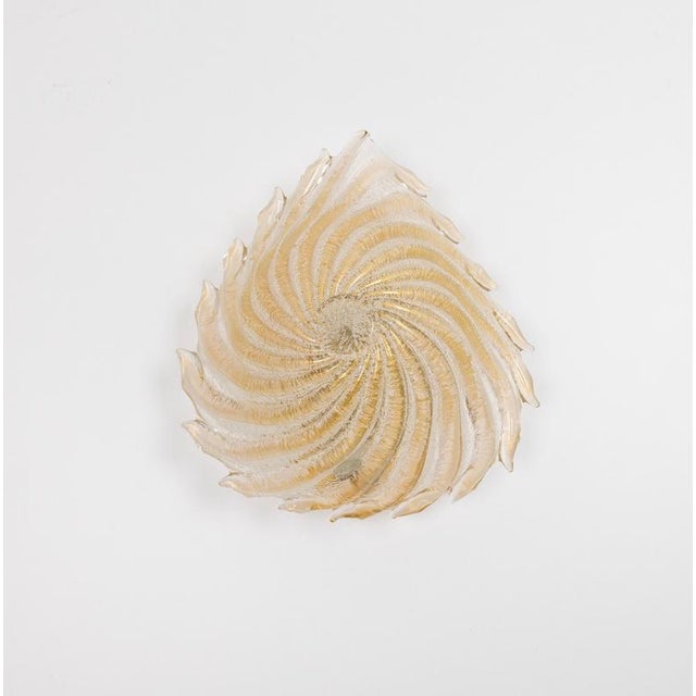 Murano Glass Wall Sconces from Barovier & Toso, Italy, 1970s, Set of 2 For Sale - Image 4 of 15