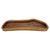 Vintage French Tray in Olive Wood and Rush, 1960 For Sale - Image 16 of 16