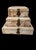 Tan Vintage Set Camel Bone Inlay Rectangular Leopard Top Brass Front Trinket Boxes- Set 3 For Sale - Image 8 of 8