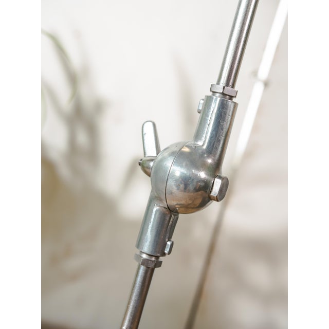 Industrial Two-Arm Articulated Sewing Machine Lamp from Pfaff, Germany, 1950s For Sale - Image 3 of 16