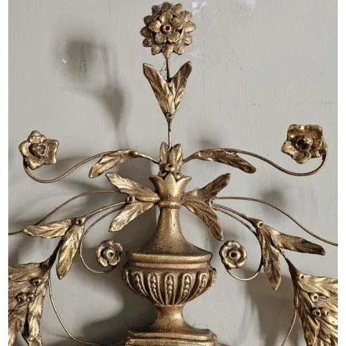 Friedman Brothers, Pair of Adams Style Carved and Gilt Mirrors Late 20th century, wood and composition, oval beveled...