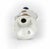 Mid-Century Italian Porcelain Dame For Sale - Image 4 of 5