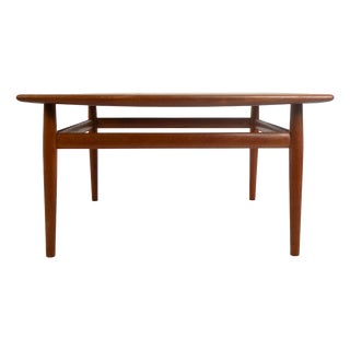 Mid-Century Teak Coffee Table by Grete Jalk for Glostrup, 1960s For Sale