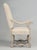 Rubber Antique French Shearling Upholstered Armchair, Restored For Sale - Image 7 of 12