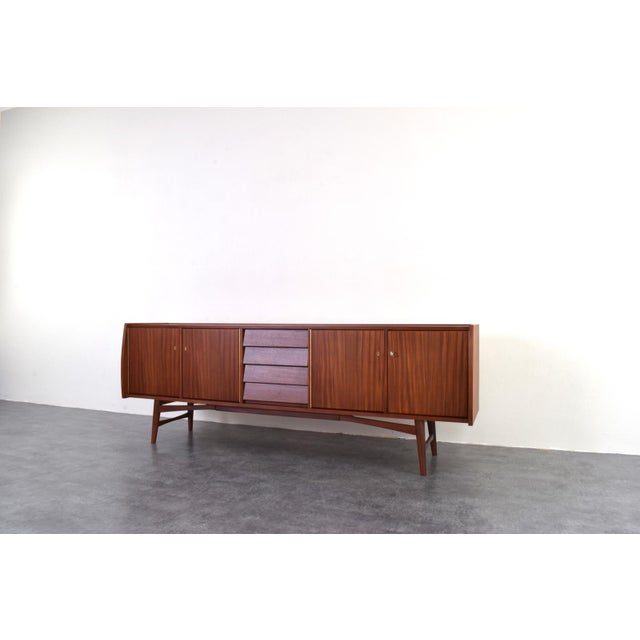 Mid-Century Modern Danish Teak Sideboard, 1960s For Sale - Image 9 of 18