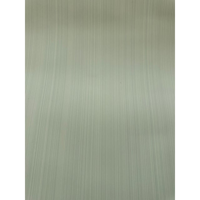 Farrow & Ball Custom Drag Wallpaper 12-17 Vichyssoise / Pale Green - 6 Rolls/60 Meters For Sale - Image 9 of 10