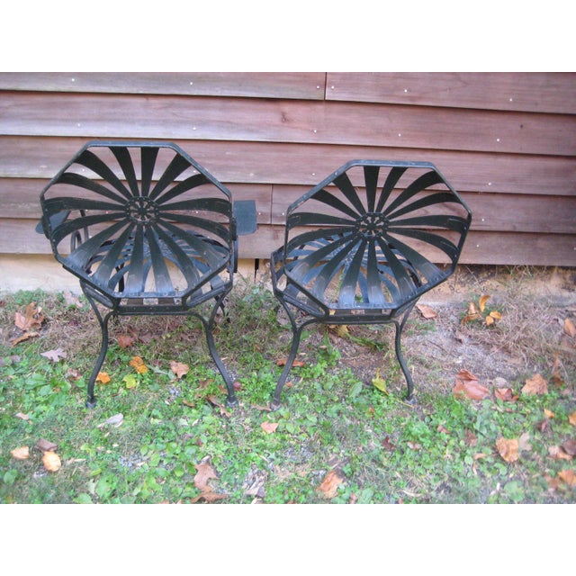 Francois Carre Garden Patio Set | Chairish
