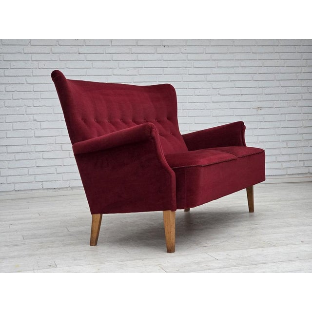 Mid-Century Modern Vintage Swedish Two-Seater Sofa from Dux, 1960s For Sale - Image 3 of 18