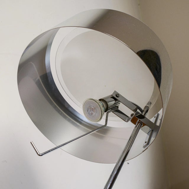 Modern Metal Table Lamp For Sale - Image 4 of 9
