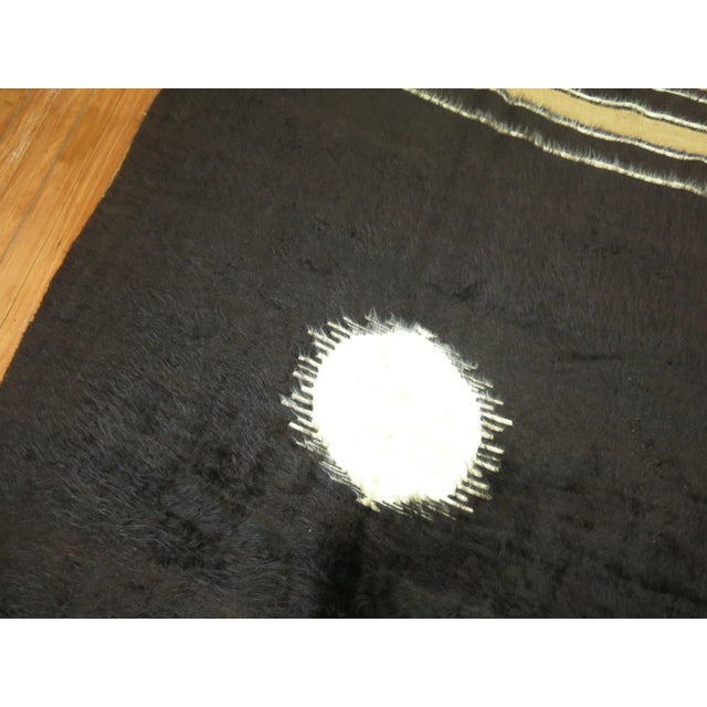 Mid-Century Modern Sirt Vintage Turkish Rug, 4'6'' X 6' For Sale - Image 3 of 8