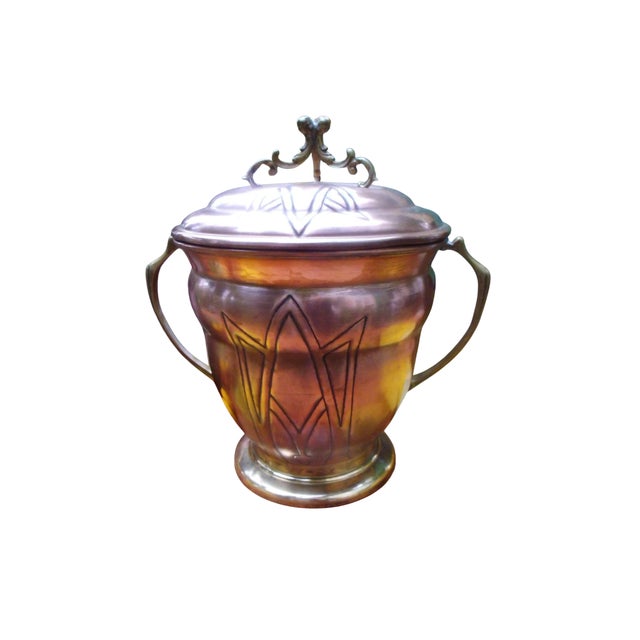 Antique Art Nouveau Champagne Cooler from Gebrüder Bing Nuremberg, 1890s For Sale - Image 12 of 12