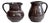 Handmade Ceramic Art Jugs from Serocka, Germany, 1970s, Set of 2 For Sale