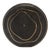 Modern Vase in Shagreen With Brass Details by R&y Augousti For Sale