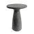 2020s Charcoal Hourglass Outdoor Side Table Tall For Sale - Image 5 of 9