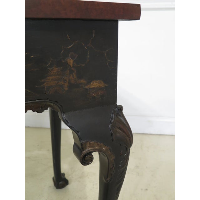 Chinoiserie 19th Century Chinoiserie Georgian Console Table For Sale - Image 3 of 13