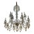 Superb Irish Crystal Louis XVI Style Entryway Chandelier For Sale