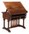Large Late 19th Century Walnut Library Lectern, Italy For Sale