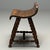 Brown Swedish Mid-Century Modern, Provincial Milking Stool, Oak, Sweden, 1900s For Sale - Image 8 of 10