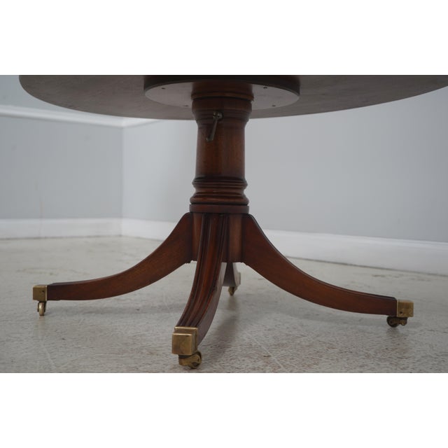 Elliptical Adjustable Height Breakfront Coffee Table For Sale In Philadelphia - Image 6 of 14