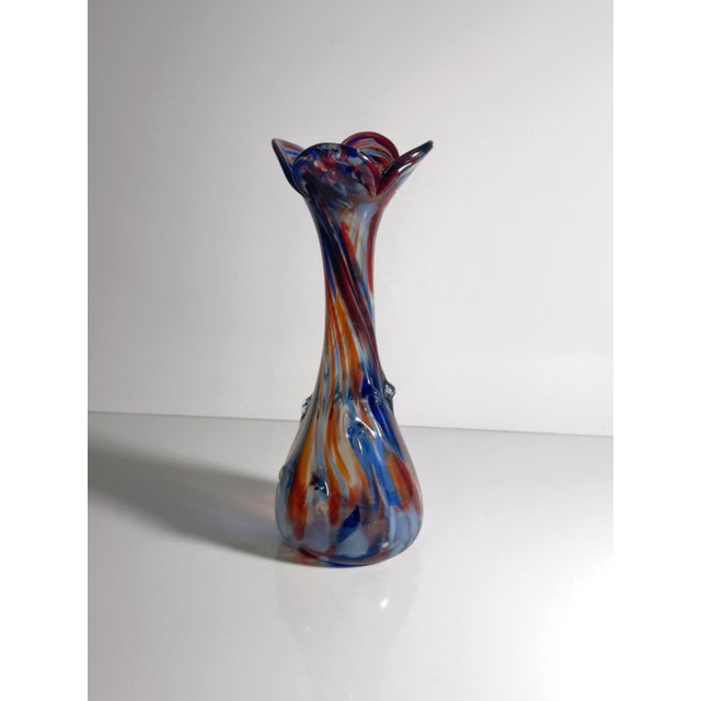 1970s Vintage Speckled Murano Vase, 1970s For Sale - Image 5 of 7