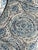 Abstract Blue & White Swivel Chairs- Set of 2 For Sale - Image 3 of 8