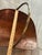 Copper Vintage Copper and Brass Firewood or Magazines Holder Measures 14 5/8”Width X 21 1/4”Long 17” High Footed For Sale - Image 8 of 12