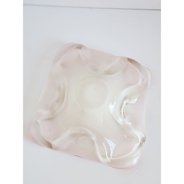 Vintage Murano Fratelli Toso Glass Bowl For Sale - Image 11 of 12