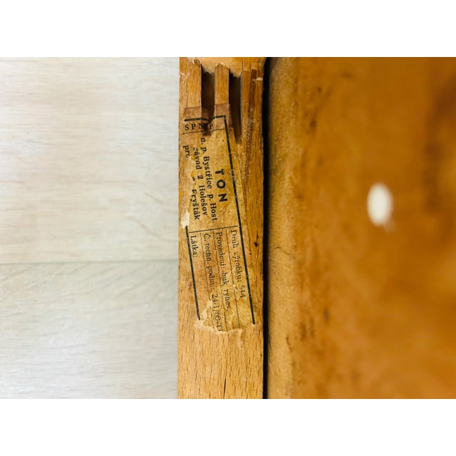 Vintage Czechoslovakian Chair by Radomir Hoffmann for Ton, 1960s For Sale - Image 10 of 12