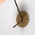 Metal Italian Wall Sconces in Brass and Opaline Glass, 1950s, Set of 2 For Sale - Image 7 of 9