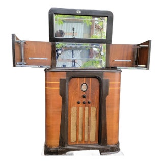Art Deco Philco Radio Bar Circa. 1937 For Sale