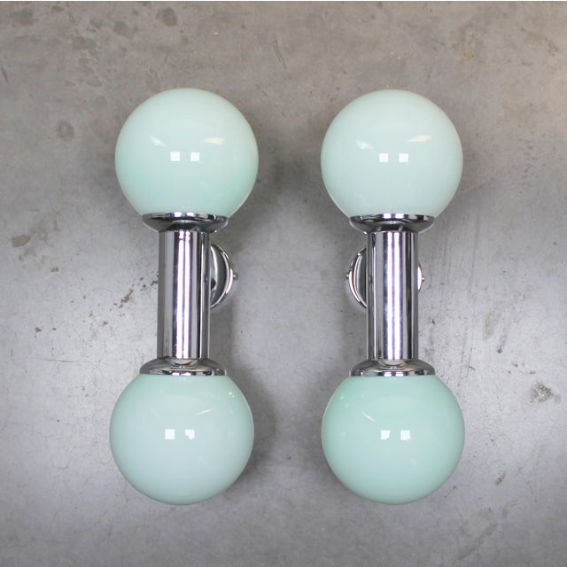 Crystal Wall Lights, 1970s, Set of 2 For Sale - Image 6 of 8