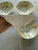 Beautiful set of four vintage Sheffield Ironstone small bowls in the Golden Meadow pattern. These bowls feature a soft...