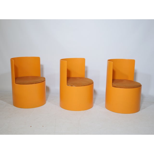 Space Age Gaming Chairs and Table by Bernard Holdaway for Padi, 1960s, Set of 4 For Sale - Image 12 of 15